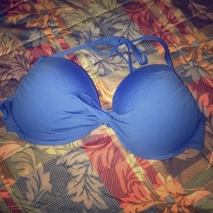 Victoria Secret Blue Bikini Top